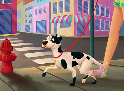 Weaver cartoon childrensbook colorful cute dog kidlit mirandamittleman storybook weaver