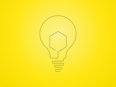 Innovation Series Lightbulb lightbulb yellow