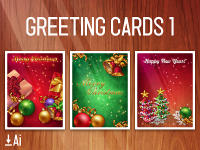 Greeting Cards 1 bell card christmas download free greeting holiday present snow template vector