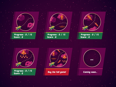 Space Dodgers Levels