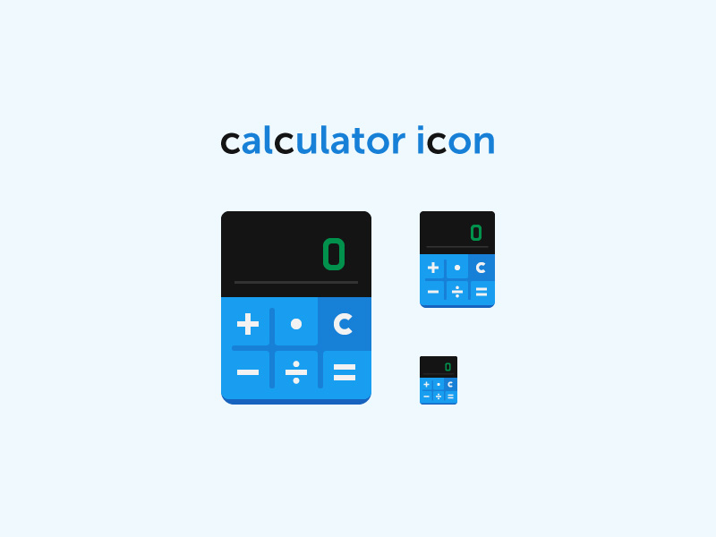 Calculator Icon By Monter For Demst Team On Dribbble
