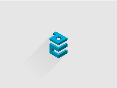 letter dc 3d logo dc icon lettering logo 3d logo design symbol vector
