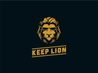 KEEPLION abstract design branding cool designlogo icon illustration keep lion logo symbol vector