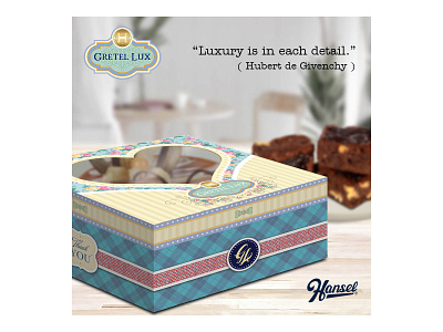 Box Kue, Dus Kue, Kotak Kue, Dus Kaca Hati - Gretel Lux