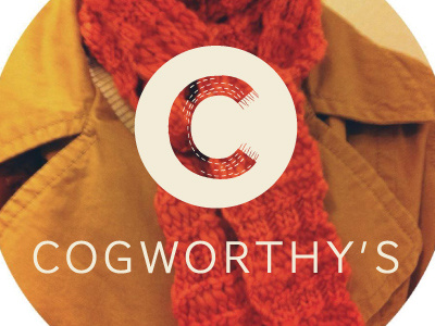 Final Cogworthys identity knitting logo