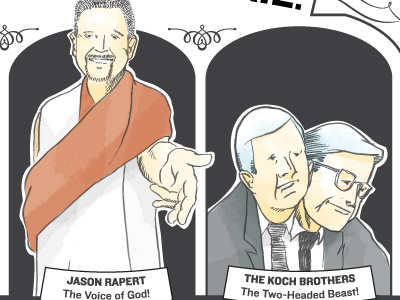 Rapert and the Koch Brothers