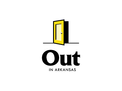 Out In Arkansas Logo WIP arkansas bisexual gay lesbian lgbt lgbtq little rock logo out queer transgender