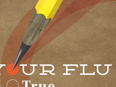 Test Your Flu IQ arkansas flu layout medical print public service announcement