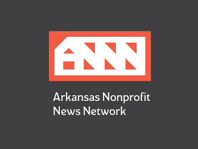ANNN logo arkansas genius grey little rock logo modesto network news nonprofit not for profit orange