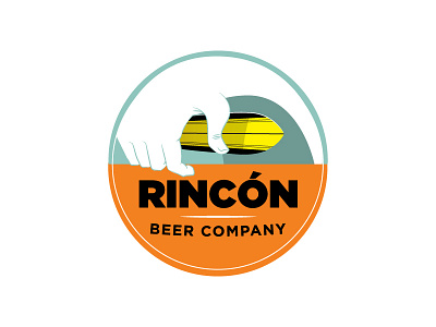 Rincón WIP beer brewery logo puerto rico rincón surfing