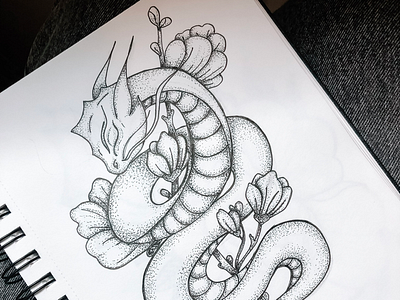 Dragon sketch dragon tattoosketch