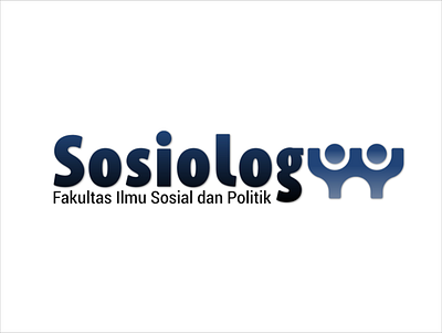 Sociology branding design icon logo product design typography vector