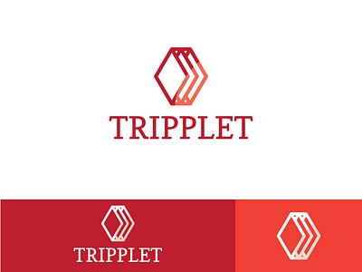 TRIPPLET animation design flat design flat illustration icon illustration illustrator logo logodesign logotype