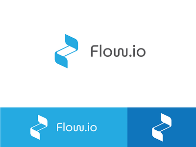 Flow io animation design flat design flat illustration icon illustration illustrator logo logodesign logos logotype