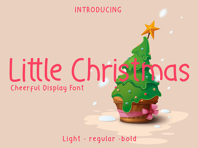 Little Christmas - Cheerful Holiday Font