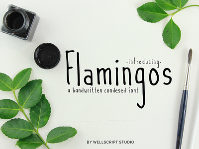 Flamingos - A Handwritten Font