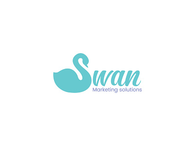 Swan advertisement advertising brand brand design branding design graphic design illustration illustrator logo logo design logodesign logos marketing print swan vector