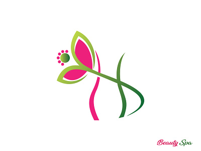 Beauty Spa branding design icon illustration illustrator logo vector