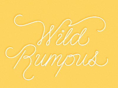 Let the Wild Rumpus Start!