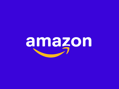 Amazon Logo Redesign adobe xd amazon branding design logo logo design ui