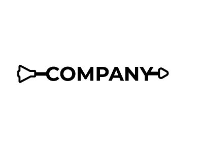 COmpany design flat icon logo