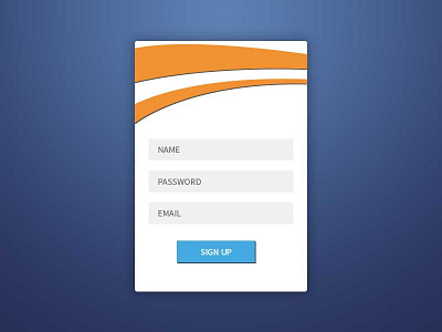 Daily UI - 001 Signup daily dailyui design experience sign ui up user ux