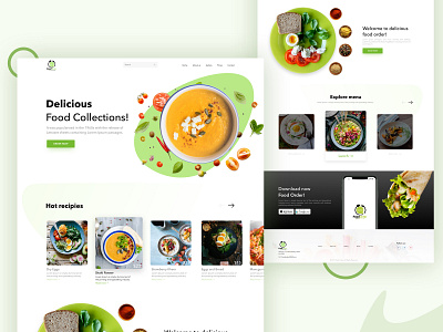 Food Landing Page