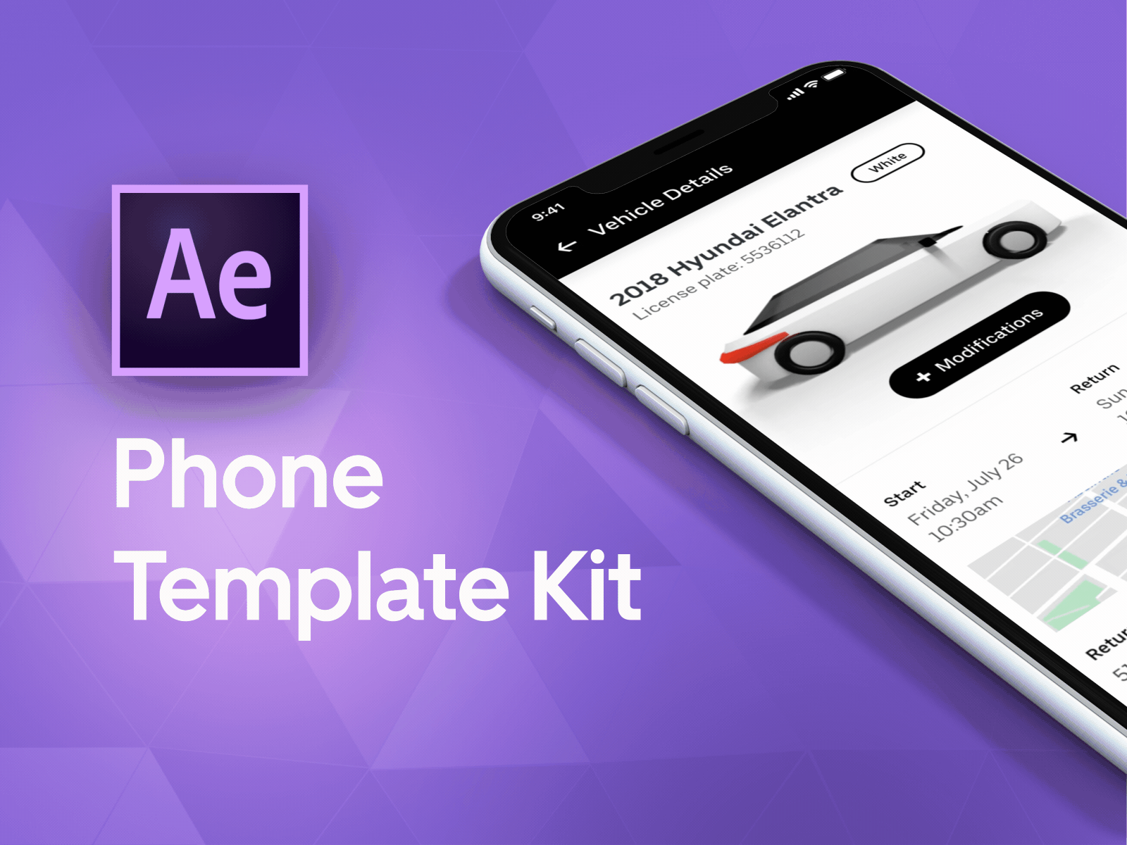 Free After Effects 3D Phone Templates by Brett Banning on Dribbble