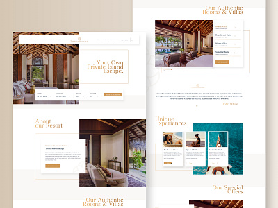 Tierra Resort Website Design