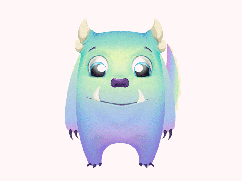 Monster illustration process pencil progress wip illustration vector design character monster draft