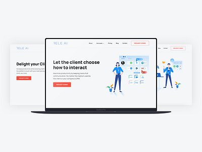 Rele.ai Webdesign