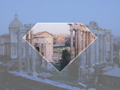 Римский форум|The Roman Forum art cover design milbad vector арт обложка