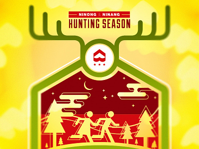 Hunting Season antler christmas crest godchild godfather godmother holiday hunt philippines season