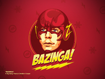 Bazinga! bazinga big bang theory flash hero jim parsons sheldon cooper