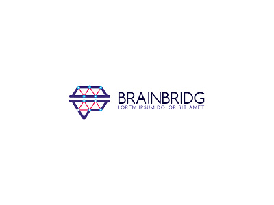 Brainbridg brain branding bridge identity logo mark