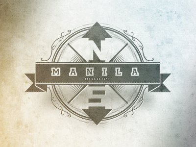 Manila crest illustration manila noma philippines shirt soma
