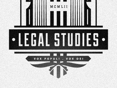 Legal Studies Org club illustration law legal logo lyceum org