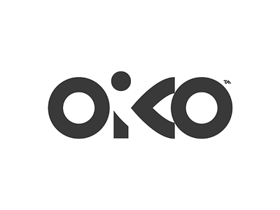 Oiko branding ico identity lettering logo logotipo logotype realestate typeface