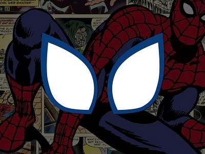 Spiderman Eyes comics illustration popculture spiderman