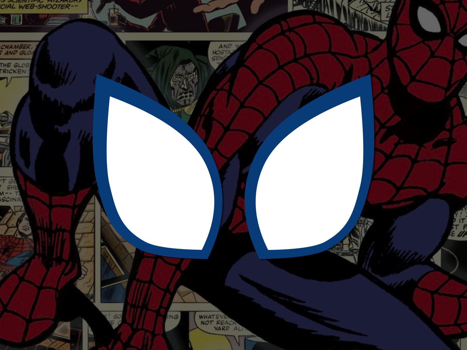 Spiderman Eyes by Jon White on Dribbble