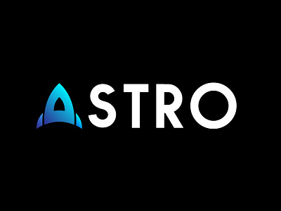 Astro redesign astro brand brand identity logo logo design rocket space starship