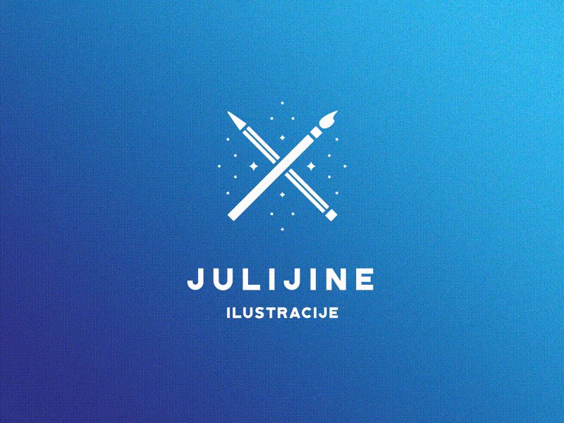 Logo Grid Julijine Ilustracije after effects animation animation after effects branding branding design brush circles golden ratio golden ratio logo grid illustrator logo pen stars