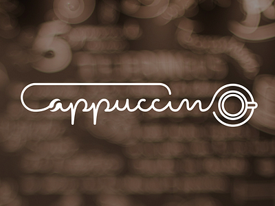 Logo for Coffee shop “Cappuccino” cappuccino challenge coffee logo