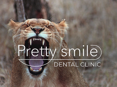 Logo for dental clinic “Pretty smike”