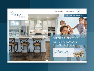 Portion of Coastal Homebuilder Homepage #1