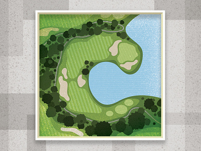 36 Days of Type - C 36daysoftype c dogleg frame golf course texture