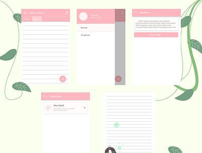 Design Ui Simple Note notes reminder simple ui