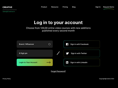 Log in to your account.