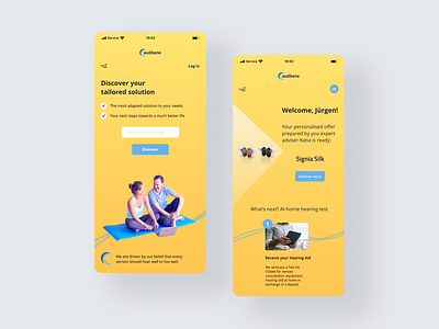 Landing Page for subscription service_Mobile Version