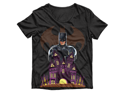 Batman Is Here batman dc design graphic design superhero superheroes superman t shirt t shirt design